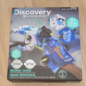 Discovery Mindblown Bionic Hand DIY Hydraulic Build Kit - Blue